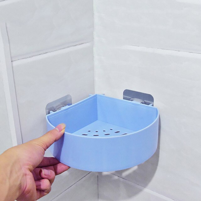 Holder Corner Storage Rack Shampoo Organizer Bathroom Shelf Up To 3Kg - Image 4