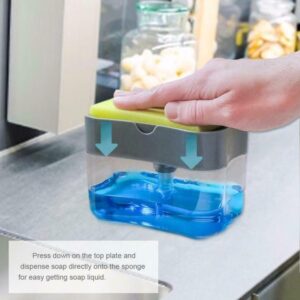 Manual Soap Dispenser With Sponge Holder