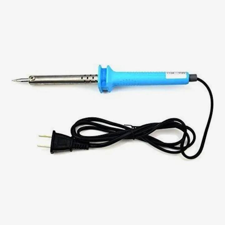 Blue Soldering Iron Kit - 60W and 220 Voltagle