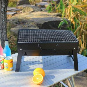 Portable Stainless Steel Charcoal Barbecue Grill