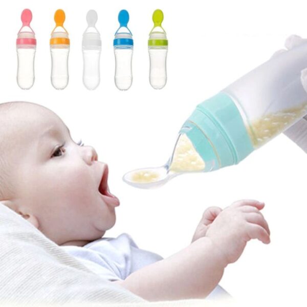 Spoon Feeder Bottle For Babies - Image 2