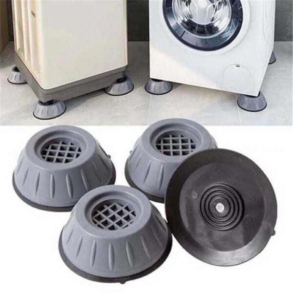 Anti Vibration Shockproof Feed Pads For Washing Machine/Refrigerator- 4 Pcs
